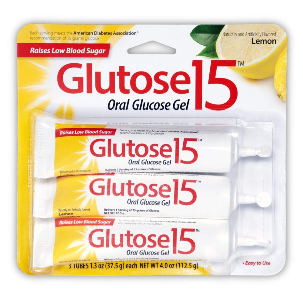 GLUTOSE, TUBES W/15GM GLUCOSE 37.5GM (3/PK) - #M580125