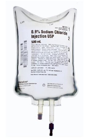 CHLORURE DE SODIUM LAPROPHAN IN 0.9% 500ML B12 INJECTABLES – Sopha