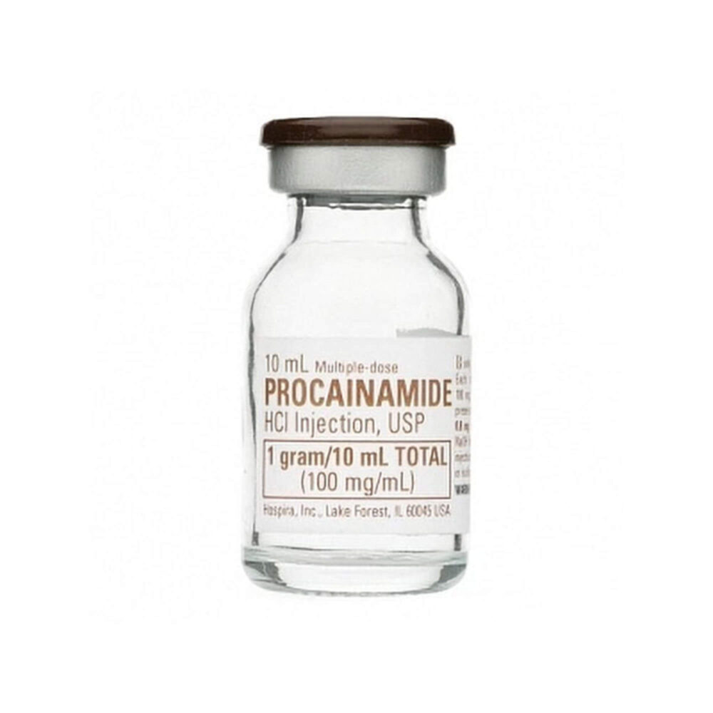 PROCAINAMIDE HCL, VL 100MG/ML 10ML - #M336446