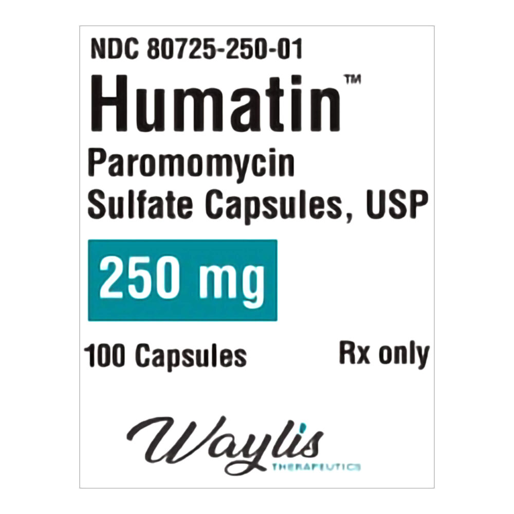 HUMATIN, CAP 250MG (100/BT) # M1213350